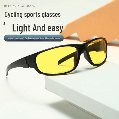 Men's Night Vision Cycling & Sports Goggles - Sand & Dust Proof
