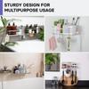 KINCMAX Stainless Steel Heavy Duty S Hooks for Bathroom Showers Organizer Hanging - Bathroom Shower Organizer Adhesive Replacement - Rust Proof