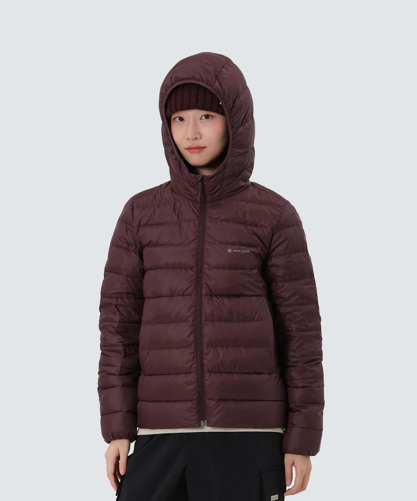 Snow Peak Pertex LW Down Jacket Dark Size M Wmn's GS-S25WWPDJ13, Women's, Burgundy,