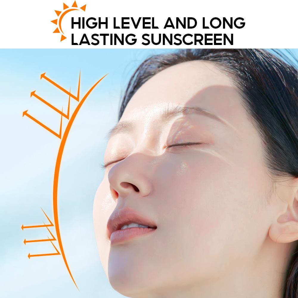 Oil-Free Facial Sunscreen SPF 50+ Broad Spectrum Water Resistant Non-Greasy Lightweight for Men & Women