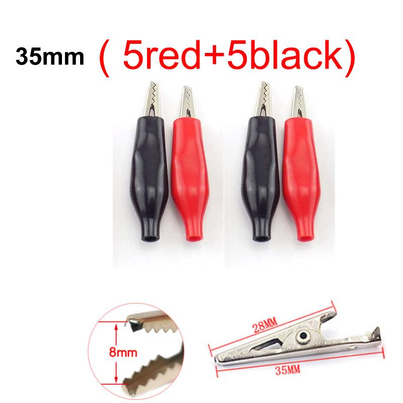 Agrafe aligator Cablu de testare electric Pince Crocodil DIY Jumper Sârmă Electric Roach Cordon Pedală pentru multimetru