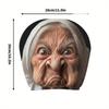 2PCS 2 Pcs Set Car Seat Headrest Protector 2D Printed Auto Head Rest Cover  Car Interior Decoration