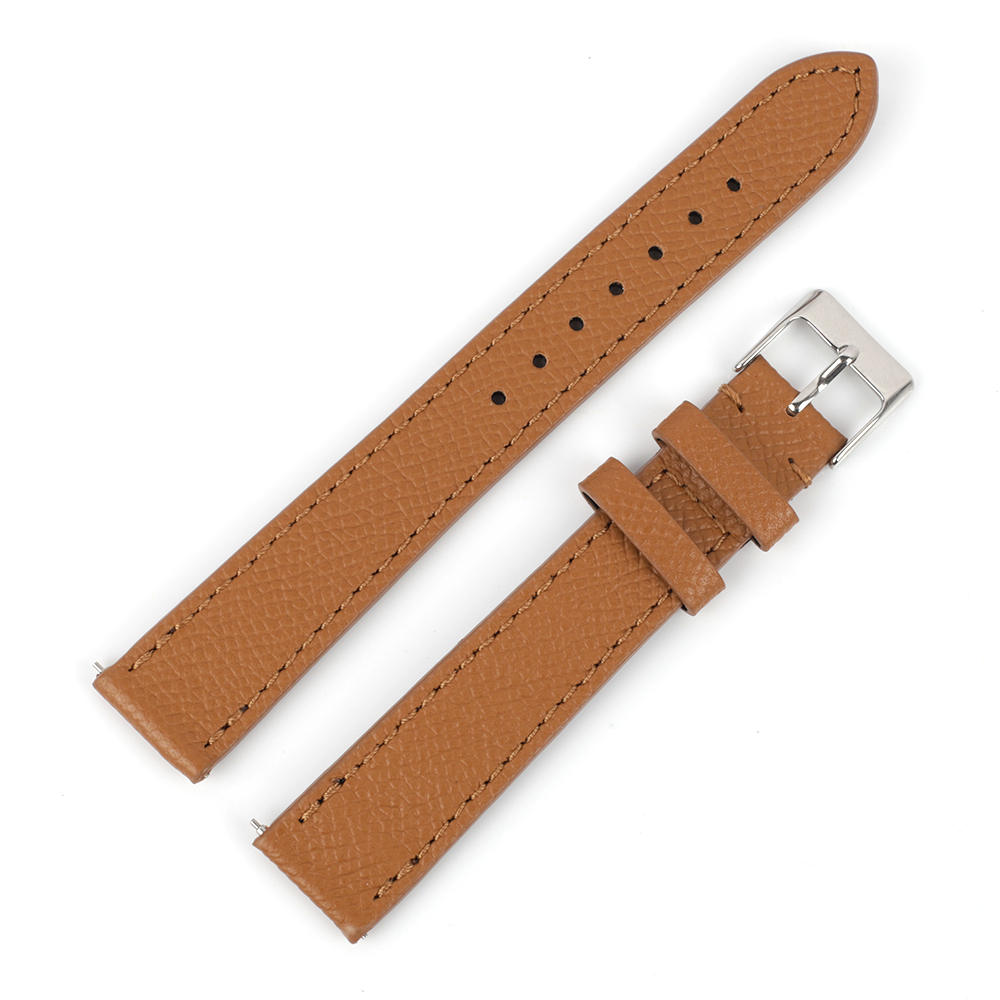First Layer Calfskin Leather Watchband 18mm 19mm 20mm 22mm Quick Release Watch Band Hand-Made Palm Pattern Wristband Belt