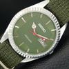 AUTOMATIC VINTAGE REFURBISHED SEIKO 6309A JAPAN MENS GREEN DIAL WATCH A443137-1