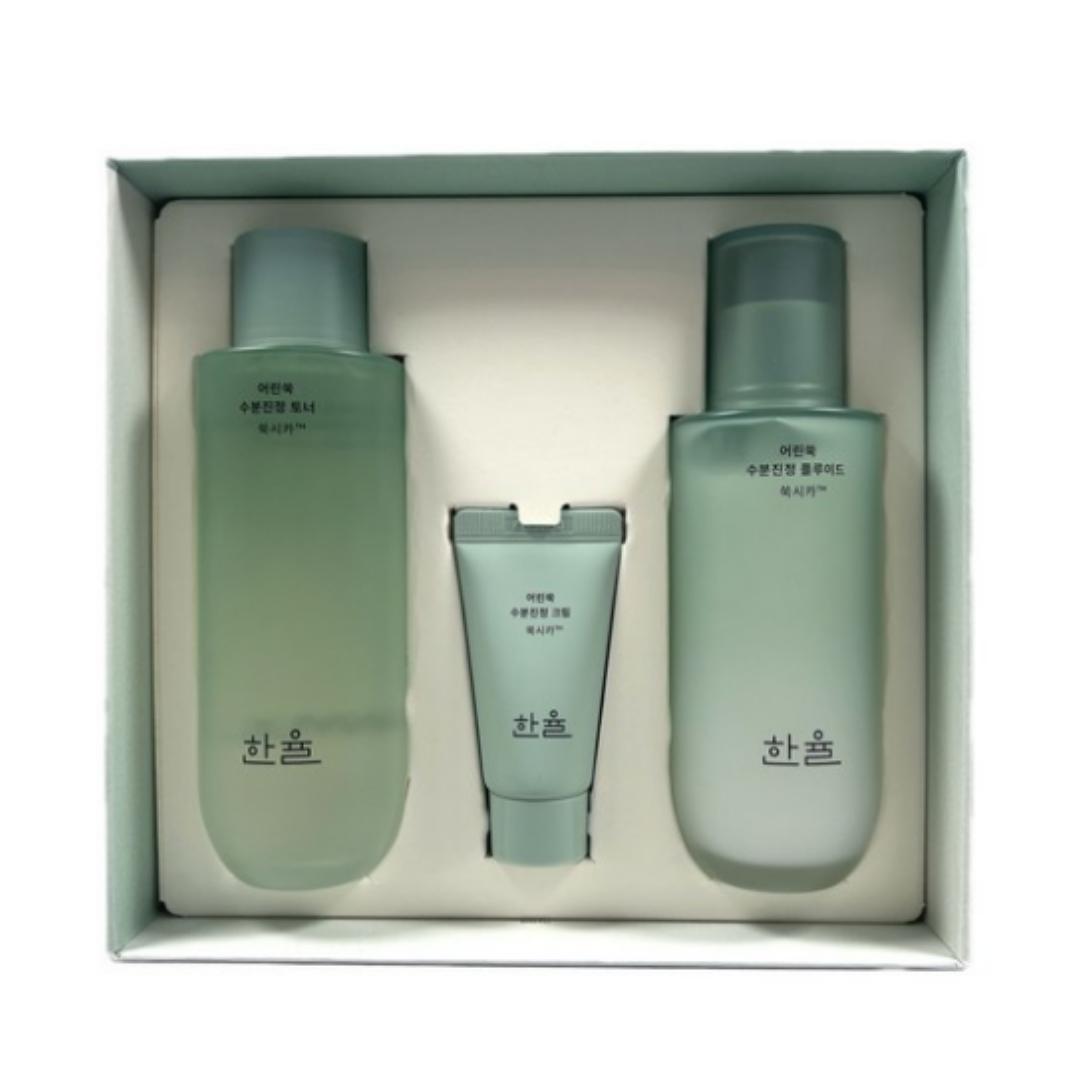 

HANYUL Pure Artemisia Увлажняющий успокаивающий дуэт — Кожа (тонер) 150 мл + Эмульсия 125 мл (набор)