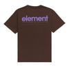 Element T-Shirt mit kurzen Ärmeln Einfaches Logo