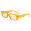 European and American small frame square sunglasses men's fashion sunglasses women's trend street shooting UV-proof sunglasses