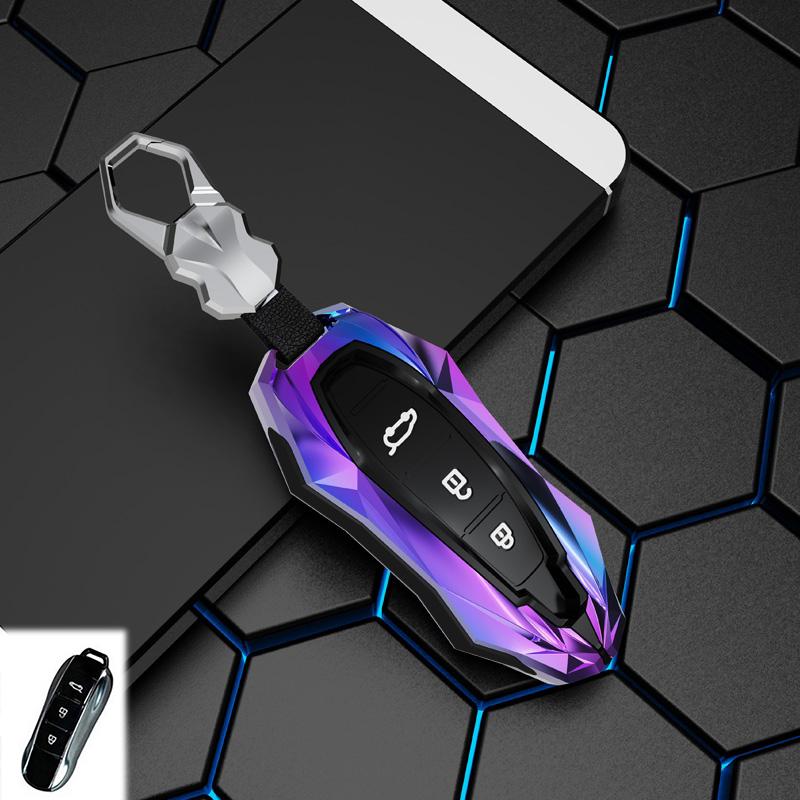 Zinc Alloy Car Key Cover Plastic Key Case Keychain For Dongfeng Fengguang Dfsk Glory 580 Fengon Ix5 Ix7 Seres Sf5