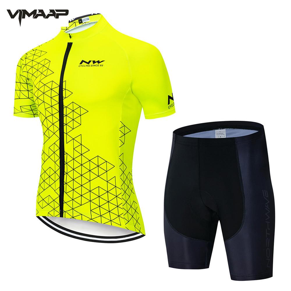 Cross-border NW New Cycling Suit Summer Short-sleeved Top Men's Road Bike Large Size Quick-drying Perspiration Breathable