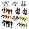 Star Wars Kampfdroide Bausteine Spielzeugfiguren Set für Jungen, DIY Montage Puzzle Steine Bausatz, Beutel mit Mehreren Stilen