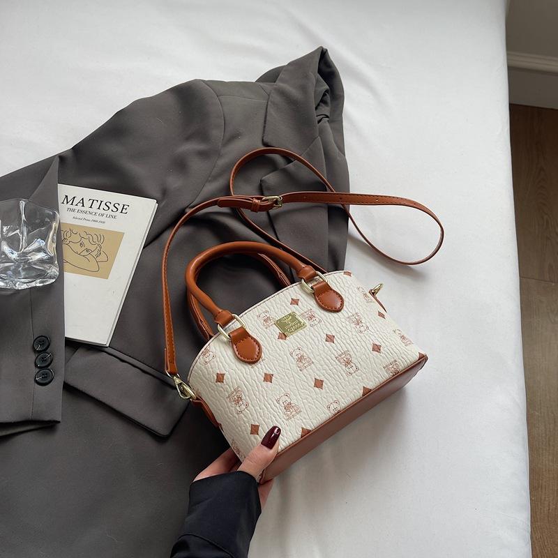 

Универсальная маленькая сумка для ношения в руке женская 2025 новая модная рабочая сумка-ведро летняя текстурная сумка-мессенджер