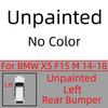For BMW X5 F15 M 2014-2018 Specific Front & Rear Bumper Towing Hook Cover - Durable Hauling Shell Cap #51118060131 51128062757