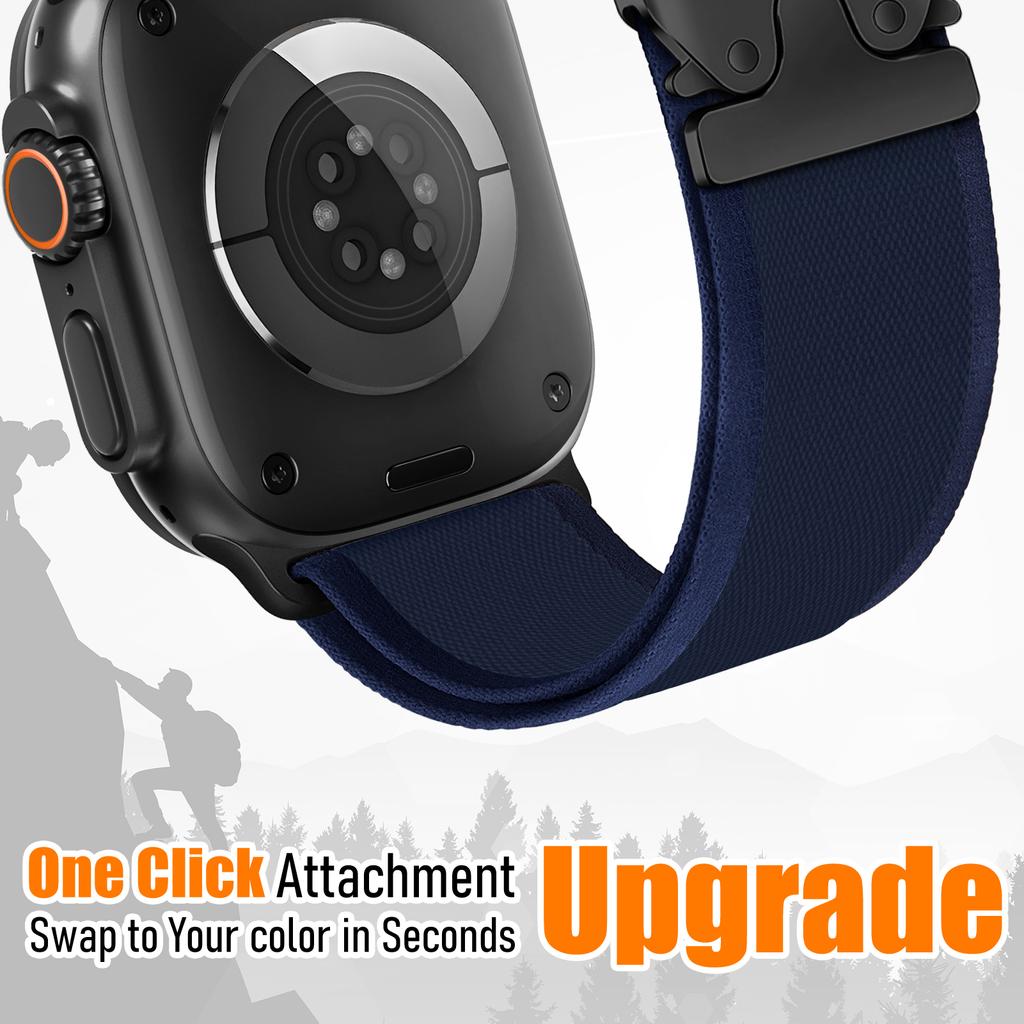 Trail Loop Straps For Apple Watch Ultra 2 Band 49mm 46mm 45mm 41mm 44mm 40mm Parachute Bracelet iWatch Series 10 9 8 7 6 5 3 SE