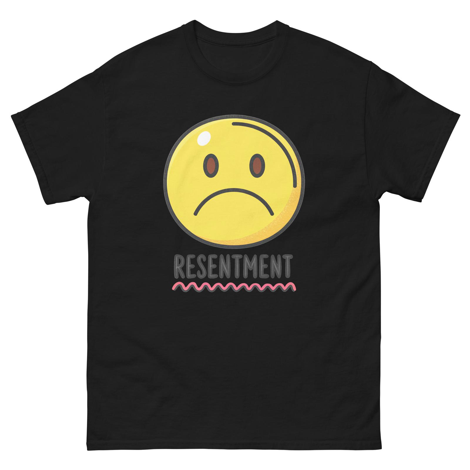 Resentment Emotion Illustration Bright Vibe T-Shirt L