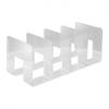Clear Acrylic Handbag Storage Rack Women Stackable Design Stylish