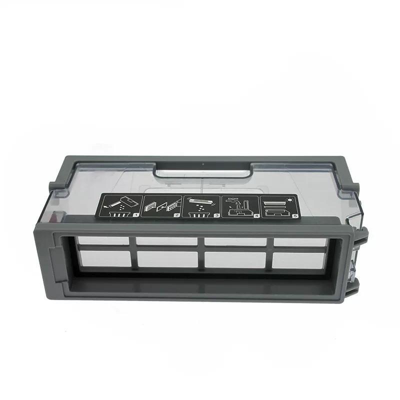 Ecovacs T8/T9 AIVI Vacuum Cleaner Accessories: Main Brush, Side Brush, Dust Bag, and HEPA Filter