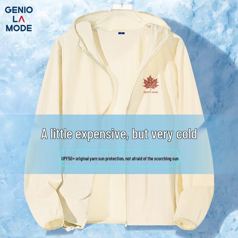 

GENIOLAMODE Men s UPF50+ Outdoor Sun Protection Jacket 3XL