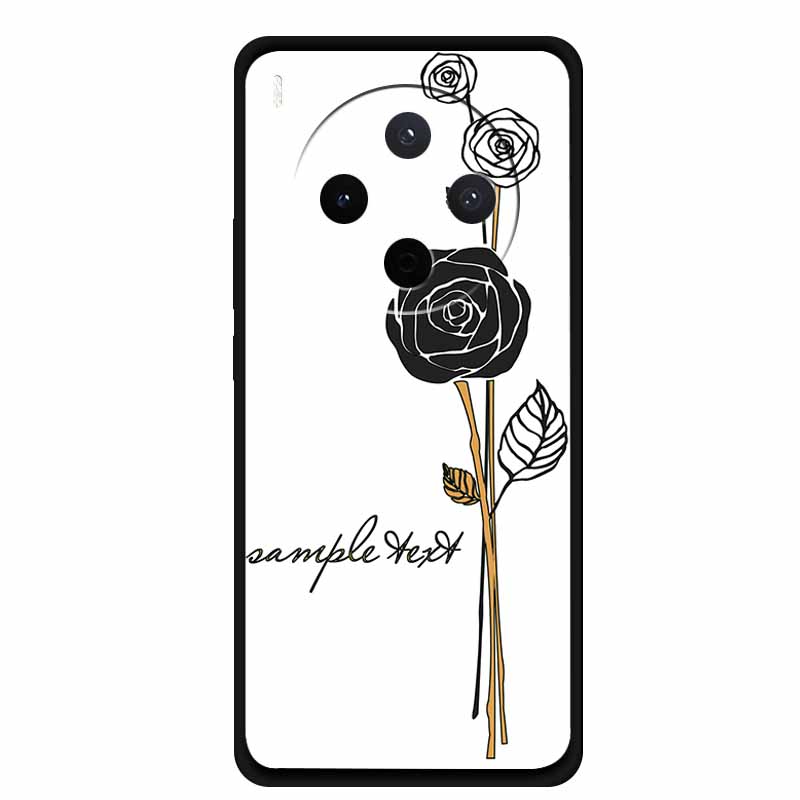 

3D Flowers Emboss Fundas For Vivo Y500 Pro 5G Case Soft Silicone Phone Cases For Vivo Y500Pro Back Covers Shells Y 500 Pro Coque Vivo Y500 Pro 5G
