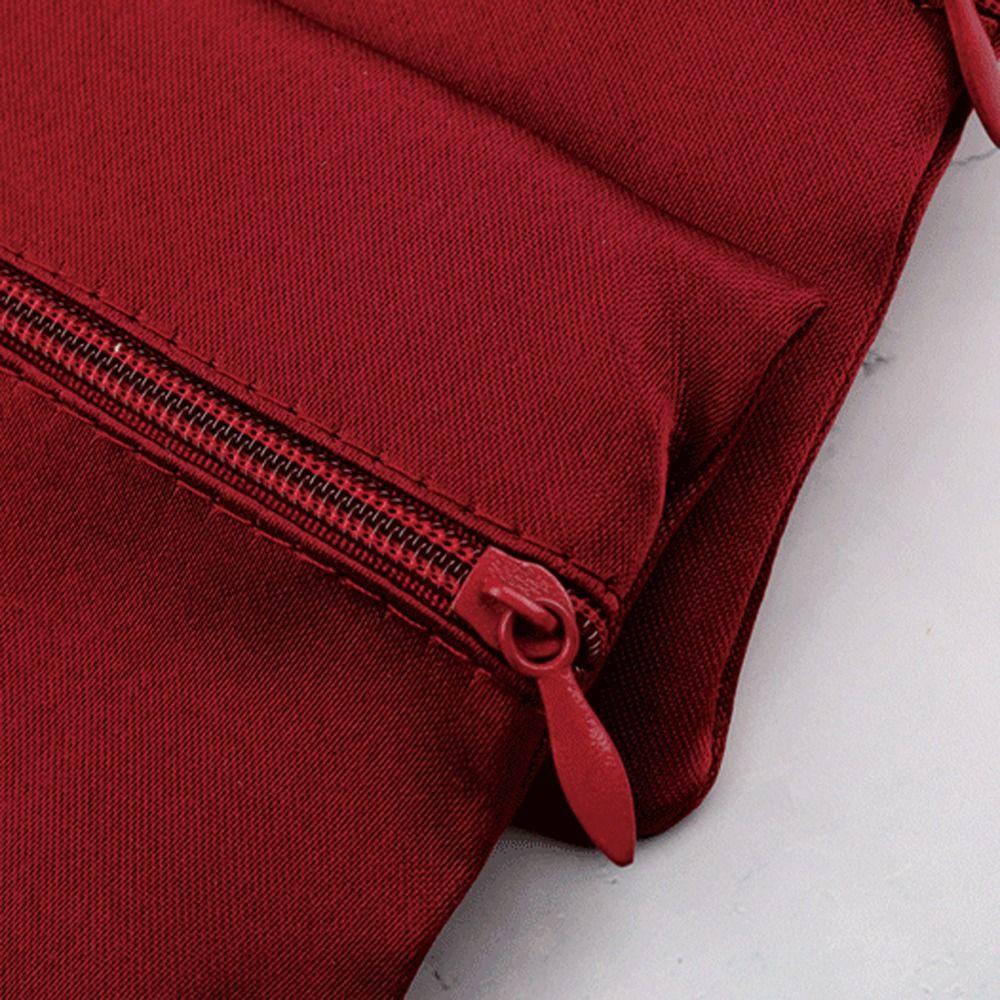 Einfarbige kurze Reißverschluss-Geldbörse mit großem Fassungsvermögen, Schmuckverpackungsbeutel, weiblich/männlich