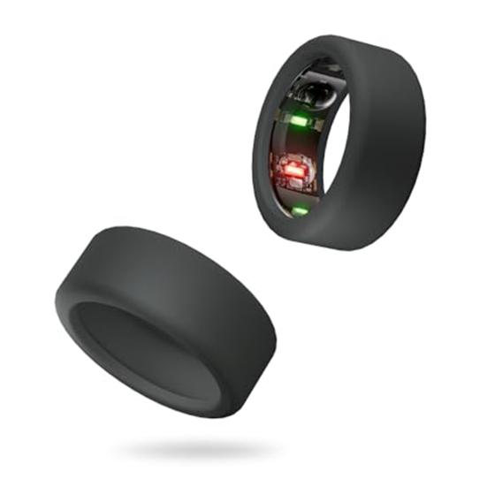 1/2Pcs Silicone Ring Protective Cover Ring Protector Wear Resistant Scratch-proof Easy To Install Smart Ring Sleeve for Oura Ring Gen