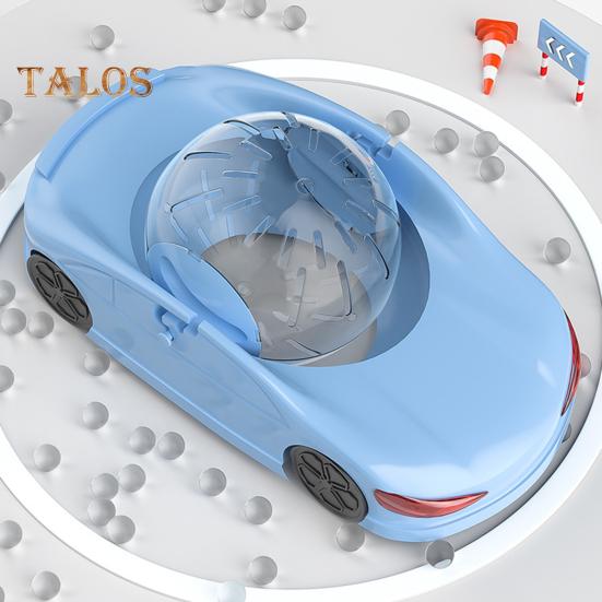 Hamster Fitness Wheel Toy Silent Hamster Exercise Wheel Vehicle Design Small Animals Running Ball for Hamsters Ferrets Guinea Pig