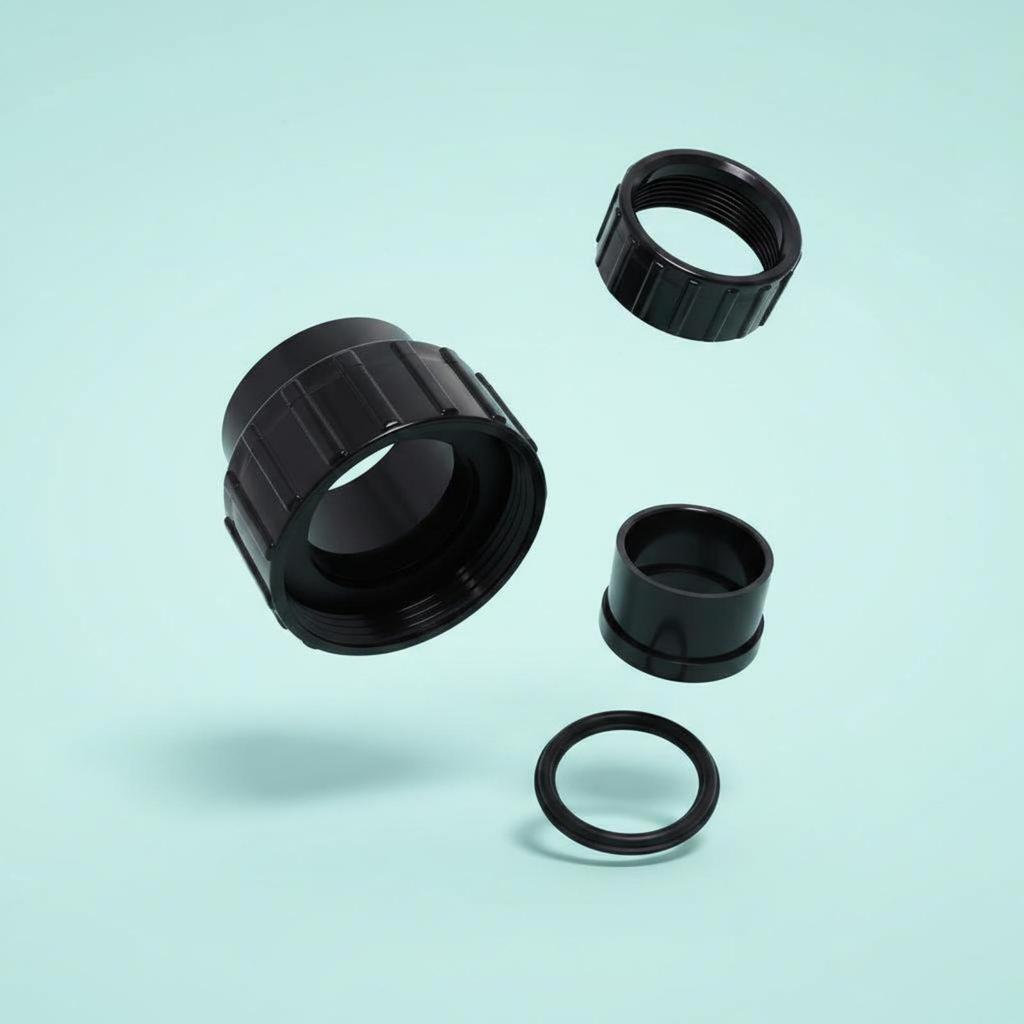 Pool Pump Union Heavy Duty Fitting Compatible Quick Connect Adapter for Spa