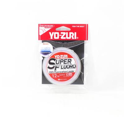 Yo Zuri Super Fluoro Fluorocarbon Vorfach 30yds 12lb 0.297mm R1485-NC (8632)