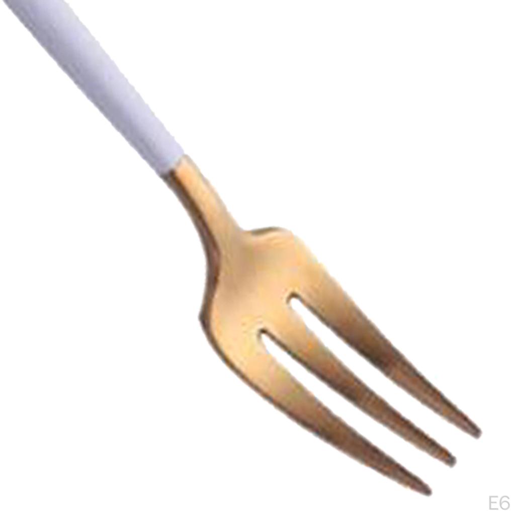 Stainless Steel Dinner Fork for Fruit / Salad - Kitchen Cutlery, 5.24 inch