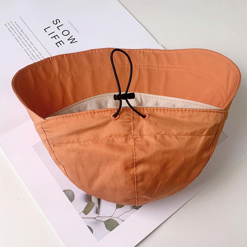 Zhao Ruth sun hat female summer drawstring lightweight anti-ultraviolet sun protection face cover sun bucket hat