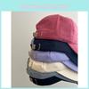 Color Plum Adjustable Baseball Cap Women Trendy Style With Embroidered Letters