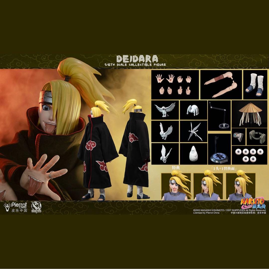 

[Б/У] ROCKET TOYS ROC-008 Дейдара 1/6 Наруто с бонусом