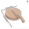 Dumpling Dough Press Tool for Homemade Dumpling Skins Manual Wrapper Maker NonStick Wooden Mold Kitchen Accessories