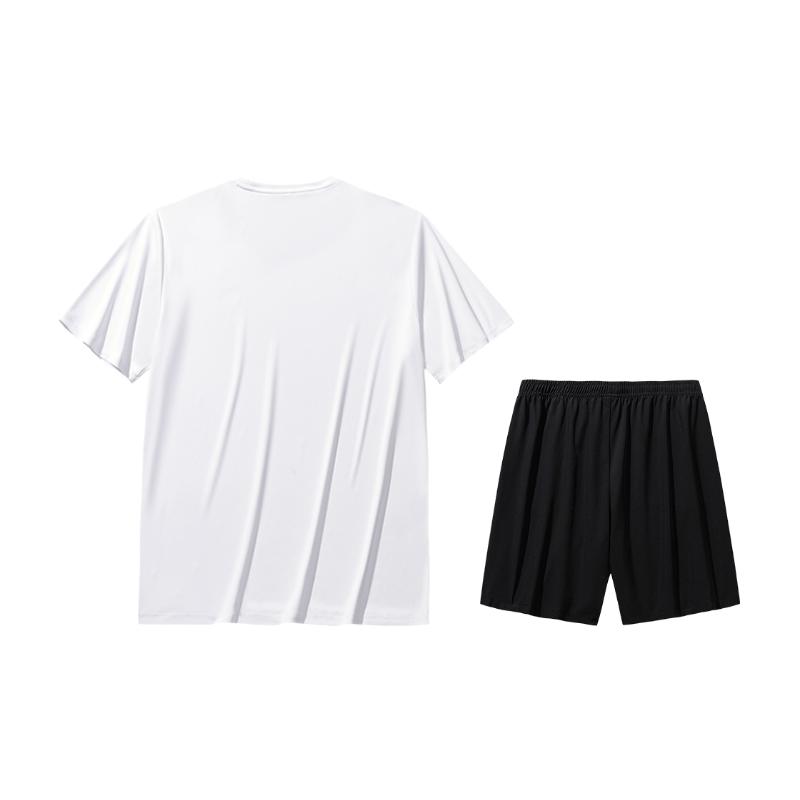 Anta Autumn Training Series Moisture Wicking Quick Dry Casual Sports Suit Men Suit 952527207-1