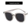 Pure & Sexy Blush Sunglasses: Black Frame, No-Makeup Effect, Slimming Design, Trendy Women's Eyewear