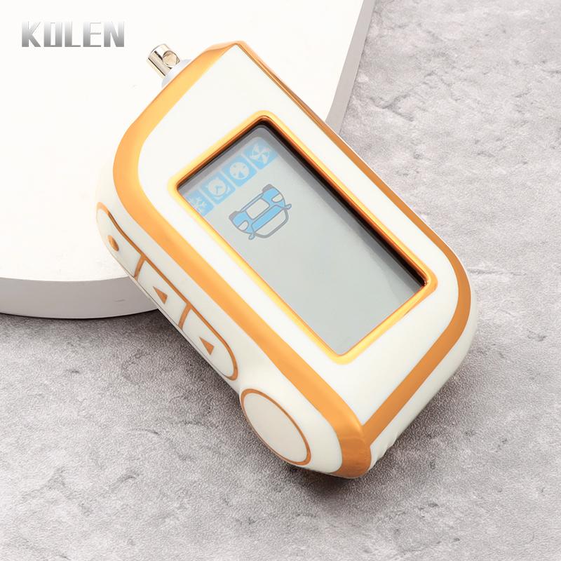 Tpu Car Key Cover Case Shell Fob For Starline A93 A63 Russian Verison Two Way Car Alarm Lcd Remote Controller Keychain Keyless