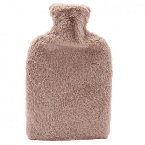 Sophia Layers Měkká umělá kožešina 1,7l Hřejivý termofor - Taupe