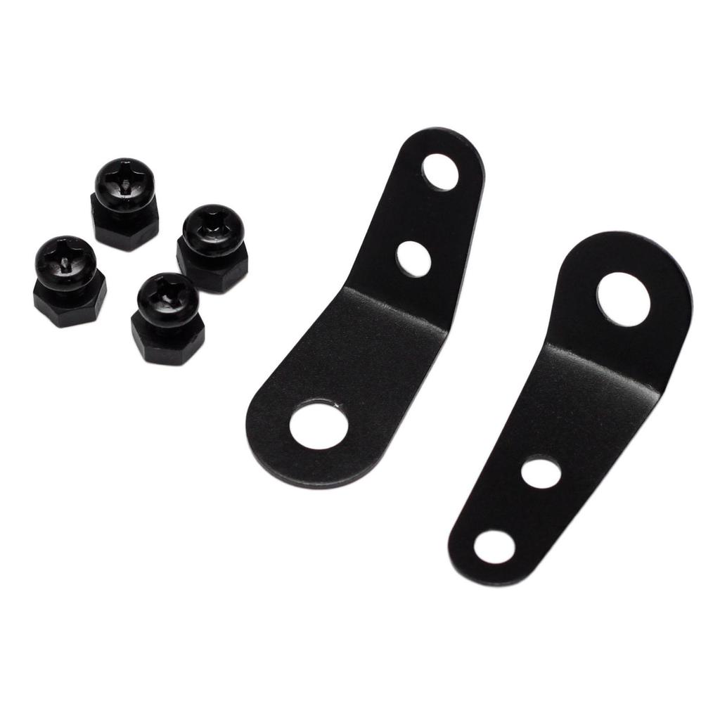 Folding Bike Mudguard Lug Alloy Folded Up Bicycle Hooks with Screws Hanger Nuts Clips