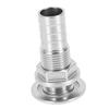 Thru Hull Fitting Marine Grade 316 Stainless Steel Water Drain Outlet Thru Drain Connector for Boat 1 2 Inch Half