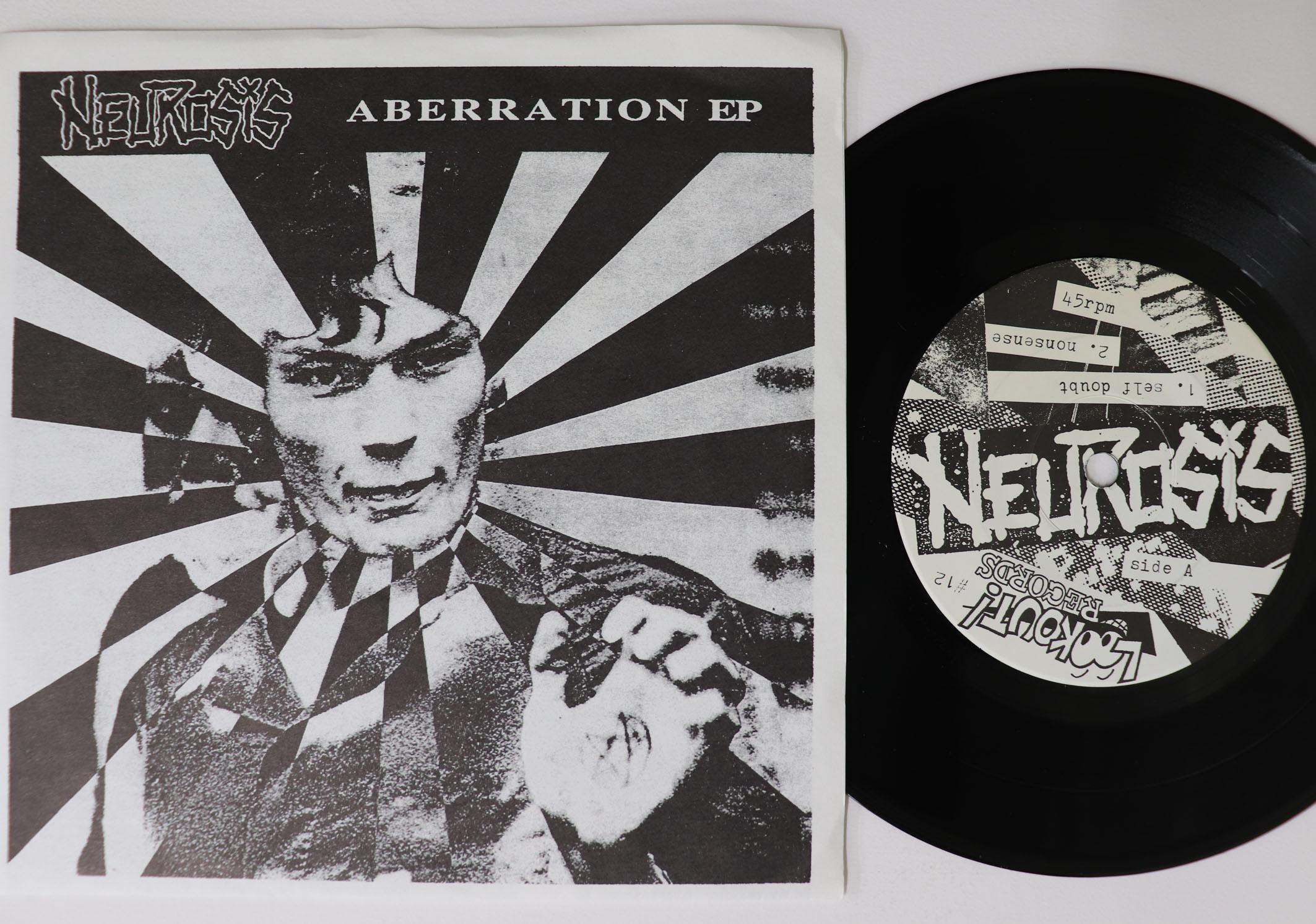 

7inch Record NEUROSIS Aberration EP 12 LOOKOUT US Rock Used