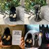 Cat Sickle Halloween Death God Figurine Resin Decoration For Events Festive