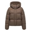 Tanbor Women's 2026 Puffy Hooded Short Duck Down Jacket TB62530332