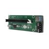PCIE Riser 60cm 23.6in USB 3.0 PCIe Extender 1X 16X PCIE to Serial SATA Power Cable for Bitcoin Miner006