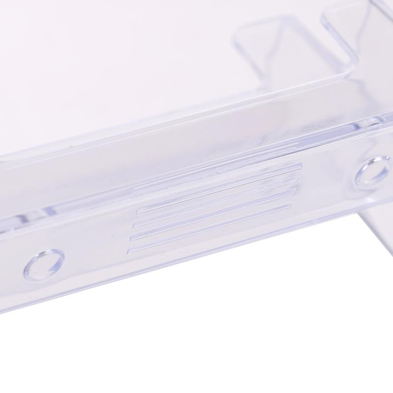 Desktop Office Business Card Holder Transparent Counter Display Stand Accessory