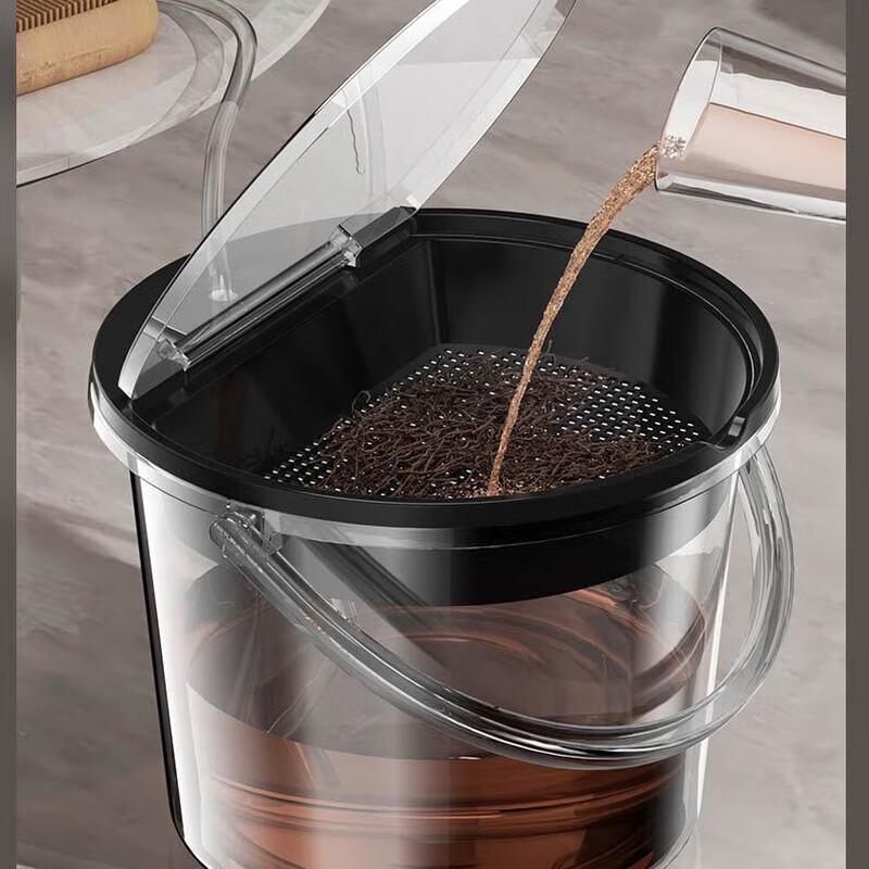 

Guan Zhuo Jia Portable Tea Residue Bin with Lid