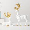 Modern Nordic Origami Elk Ornament for Living Room Decor and Housewarming Gift