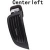 Car LHD Front Dash Board Air Conditioner Outlet A/C Air Vents Compatible for Kia Forte Cerato Koup 2008 2009 2010 2011 2012 2013(Center Left)
