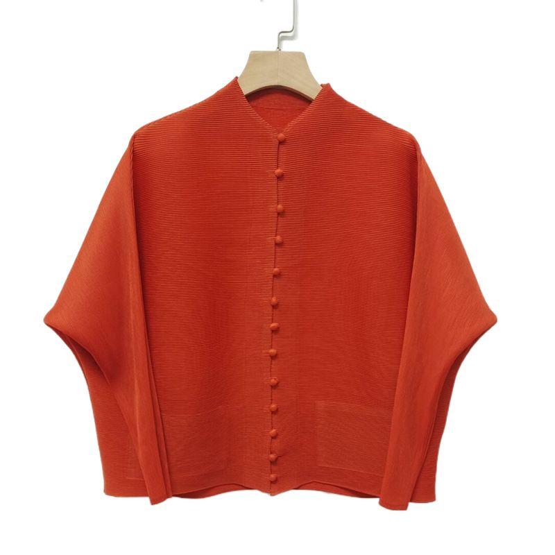 

Топ-пеплум Женская одежда Верхняя рубашка Нарядная Элегантная 2025 Весна и Лето Новое поступление Красивая рубашка для женщин среднего возраста Orange One size