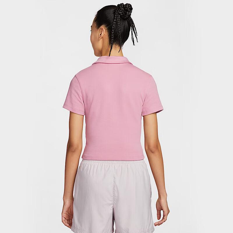 Nike Women's Slim Fit Breathable Polo T-Shirt (DV7885-699)