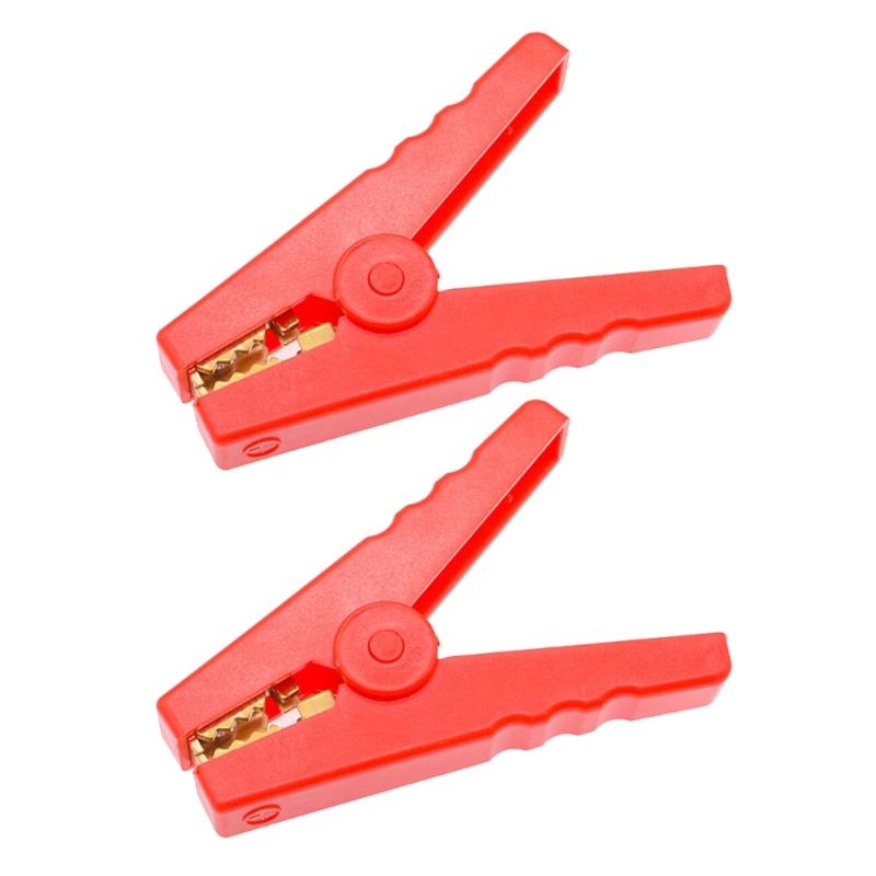 Professional Battery Terminals Clamps Alligator Clip Insulated Clamps for High Current Applications Secure Connection