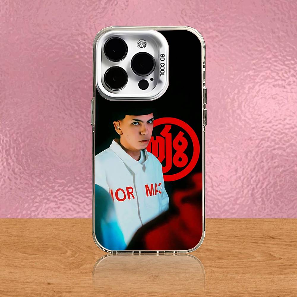 

Rapper M-Milo J Phone Case For iPhone 16,15,14,13,12,11,Pro,Max,Plus,Mini,SE White Candy Matte Shockproof Cover iPhone14pro